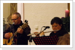 Gerhard und Petra in die Musik versunken Gerhard und Petra in die Musik versunken