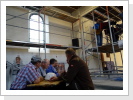 ...die Handwerker haben schon Platz genommen ...die Handwerker haben schon Platz genommen