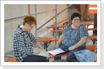 ....die Noten werden sortiert ....die Noten werden sortiert