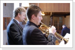 thomas braun und alexander bayer - trompeter des quartetts thomas braun und alexander bayer - trompeter des quartetts