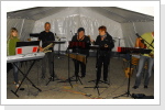 Soundcheck im Festzelt beim Pfarrfest. Soundcheck im Festzelt beim Pfarrfest.